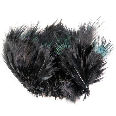 Hareline Strung Ringneck Rump Feathers (Olive)
