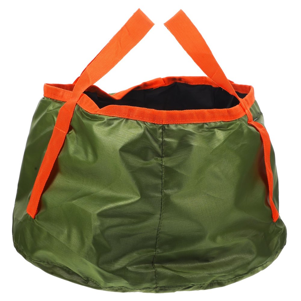 1pc Outdoor Folding Basin Water Buckets for Fishing Fishing Bucket Camping Bathtub Portable Hiking Polyester Travel Wash Feet Outdoor Basin