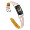 AISPORTS Compatible with Fitbit Charge 6/Charge 5 Band Leather for Women Men, Soft Slim Hollow Breathable Leather Sport Wristband Metal Buckle Bracelet Replacement Band for Fitbit Charge 6/Charge 5 view 1