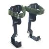 TFCFL Tree Climbing Spike Set, Adjustable Two-Gear Pole Climbing Spike Safety Belt Straps Tree Climbing Tool Kits Loading 100KG view 2