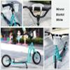 MEGHNA Woven Mini Bike Basket for Kid Bike Handlebar Bike Basket for Women Girl for Scooter, White view 4