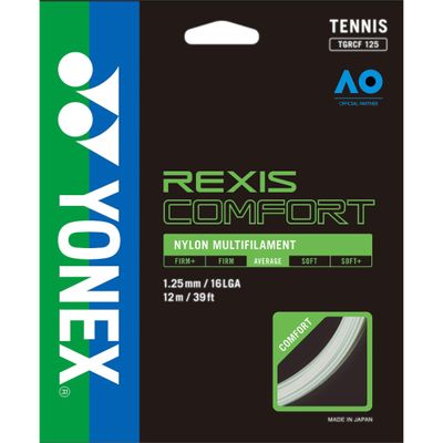 YONEX Rexis Comfort 130 Tennis String (4 Sets)
