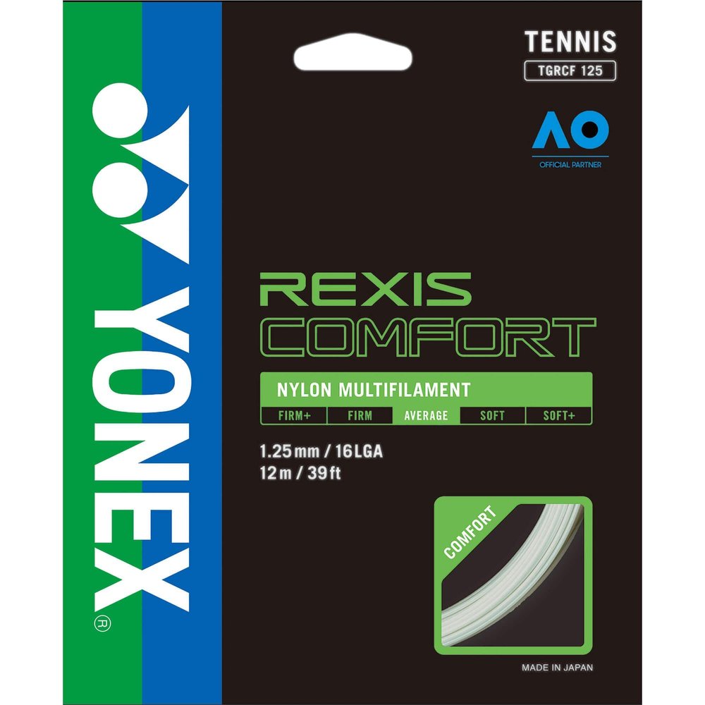 YONEX Rexis Comfort 130 Tennis String (4 Sets)