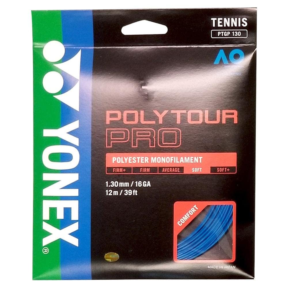 YONEX Poly Tour Pro Blue Tennis String, 115mm (2 Sets)