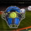 Maois Baseball & Softball Catcher Face Mask for Maximum Protection, Traditional Style Steel Head Guard w/High Impact Absorption Foam Pad,for Adults & Kids, Support for Maximum Field Vision, Blue view 4