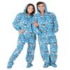 Footed Pajamas - Family Matching Polar Hoodie One Pieces for Boys, Girls, Men, Women and Pets - Infant - Small (Fits 0-3mos.) view 4