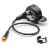 Electric Bicycle Thumb Throttle WUXING, FT-21X Finger Throttle, 12-72V Universal,Speed Control for Ebike Pocket Razor Scooter Accessories Part, (Waterproof PlugWP-3Pin) view 1