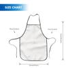 surwae Outlander Dinna Fash Adjustable Bib Kitchen Chef Apron for Women and Men, Black, 20.5 x 28.3 Inch view 4