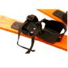 DDER Outdoor Camping Wooden Sledge with Walking Sticks, Beech Skis, Winter Snow Sports Essential Equipment view 3
