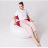 DDER Outdoor Camping Beach Camping Home Must-Have Adult Sequins Lazy Inflatable Sofa Stool with Foot Inflatable Pump (red) view 2