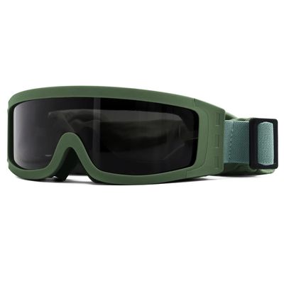 SPOSUNE Airsoft Goggles Anti Fog Army Tactical Goggles with 3 Interchangeable Lens UV400 Protection Over Glasses Airsoft Eye Protection Desert Goggles