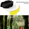 SPOSUNE Airsoft Goggles Anti Fog Army Tactical Goggles with 3 Interchangeable Lens UV400 Protection Over Glasses Airsoft Eye Protection Desert Goggles view 2