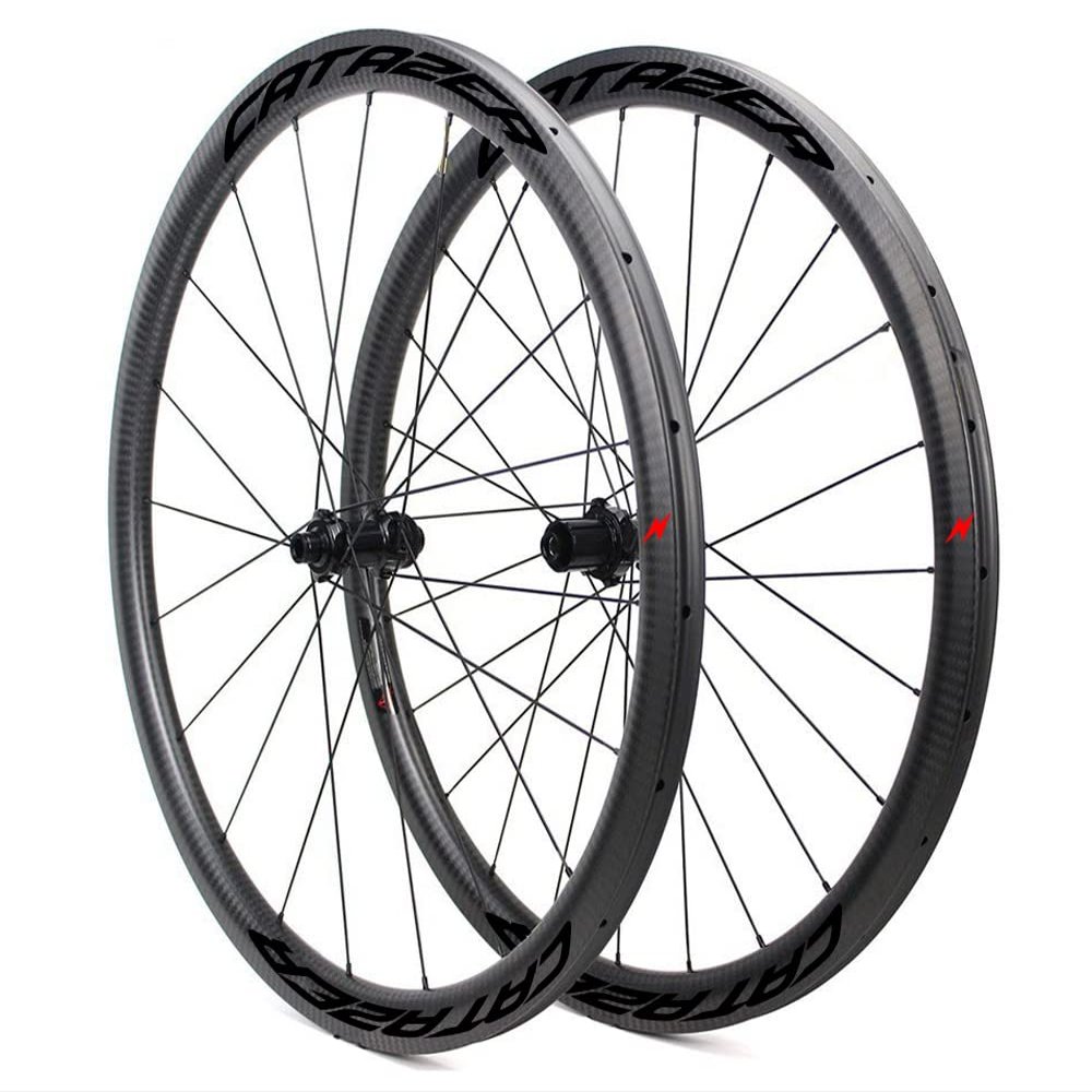 CATAZER 700C Road Disc Brake/Gravel/CX Wheelset 30mm 35mm 45mm Center Lock Or 6-blots 9-11S/XDR/MS 12S