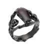 JAJAFOOK Punk Vampire Coffin Ring Skull Rings for Men 316L Stainless Steel Gothic Vampire Coffin Ring Black Size12 view 1