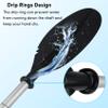Kayak Paddles Adjustable 88in 4 Piece Kayak Oars Boat Paddles for Adults with Paddle Leash, Canoe Paddles for Kayaking Rafting Jet Ski Canoe Outdoor Kayak Water Sports and Safety Boat Accessories view 4