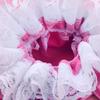 easyforever Men's Floral Lace Trim Drawstring Bulge Pouch Panties Sissy Frilly Satin C-String Briefs Underwear Rose One Size view 4
