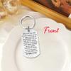 DEGASKEN Inspirational Keychain for Men, Motivational Encouragement Gifts for Men Keychain, Sometimes You Forget You're Awesome, Depression Stress Relief Positive Affirmation Gifts for Women Man view 2