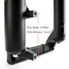 LvTu Air Fork Snow Fat Fork 20/26 inch Travel 125MM, Front Forks for 4.0" Tire Disc Brake, fit Mountain/Snow/Beach Bikes (Size : 20 inch) view 4