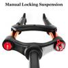 LvTu Bike Fat Fork 20/26 Inch Travel 125mm, 1-1/8 Straight Tubo Disc Brake Fit Mountain/Snow/Beach Bikes for 4.0" Tire (Size : 26 inch) view 4
