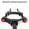 LvTu Air Fork Snow Fat Fork 20/26 inch Travel 125MM, Front Forks for 4.0" Tire Disc Brake, fit Mountain/Snow/Beach Bikes (Size : 26 inch) view 3