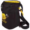 Nips and Randy Chalk Bag Rock Climbing | Bouldering | Butter Bag | Cell Phone Pocket and Adjustable Waist Strap | Cute | Funny | Nips and Randy | Weightlifting | Bodybuilding (Black) view 2
