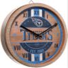 FOCO Tennessee Titans NFL Barrel Wall Clock view 1