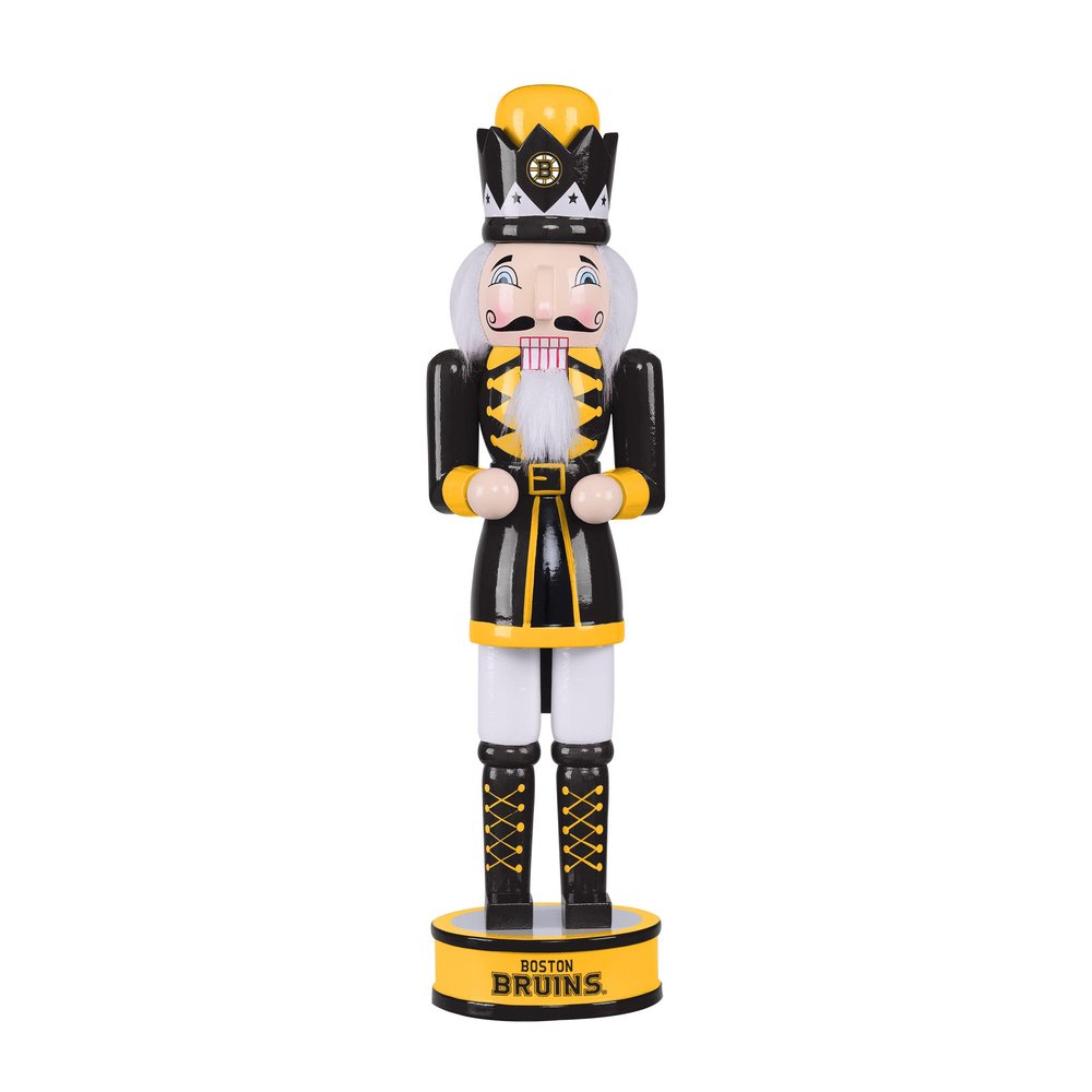 FOCO Boston Bruins NHL Team Spirit Nutcracker