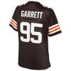 NFL PRO LINE Women's Myles Garrett Brown Cleveland Browns Team Player Jersey view 3