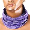 Neck Warmer Gaiter Face Mask Bandana for Men Women Balaclava Face Cover Winter Summer Scarf (Multi Purple) view 3