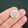 1 Charms Dear Karma Stainless Steel Charms - I Have a List of People You Missed view 1