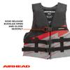 Airhead Bolt Life Vest, Closed Sided PFD, Youth view 3