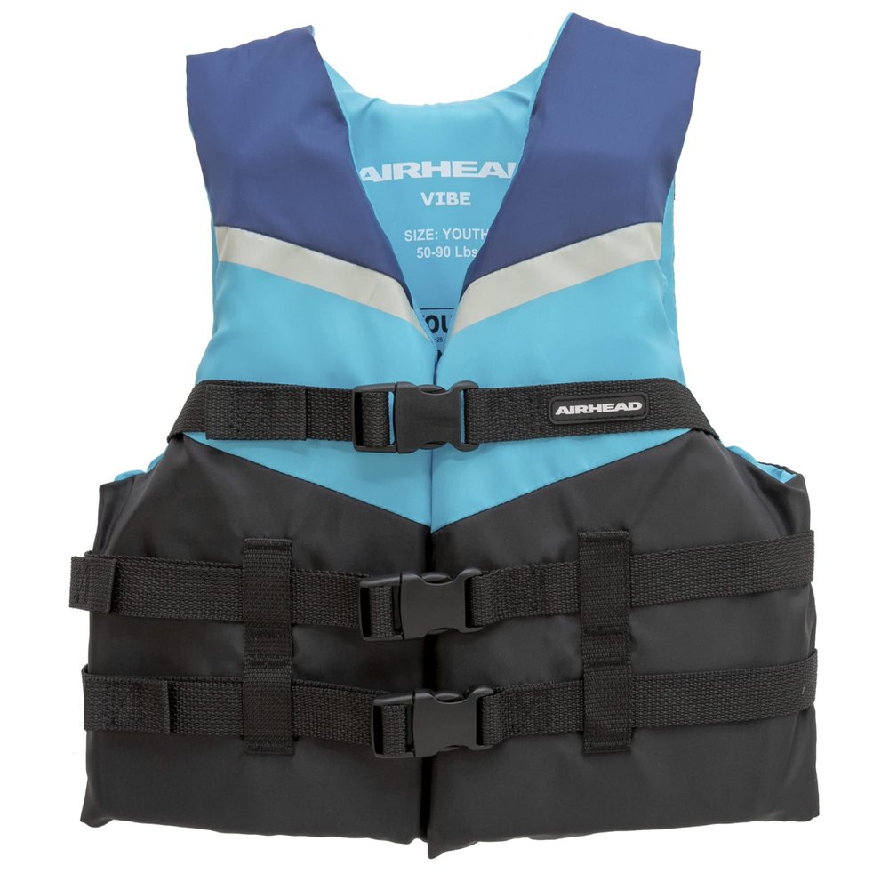 Airhead Vibe Life Vest, Closed Sided PFD, Youth