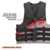 Airhead Bolt Life Vest, Closed Sided PFD, 2XL/3XL view 3