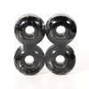 ProAm USA 4 Sets of 4 New Blank Black 52mm X 32mm Skateboard Wheels 95A (16pcs) view 3