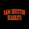 UGP Campus Apparel AH46 - Sam Houston Bearkats Front Back Print Hoodie - 2X-Large - Black view 2