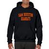 UGP Campus Apparel AH46 - Sam Houston Bearkats Front Back Print Hoodie - 2X-Large - Black view 3