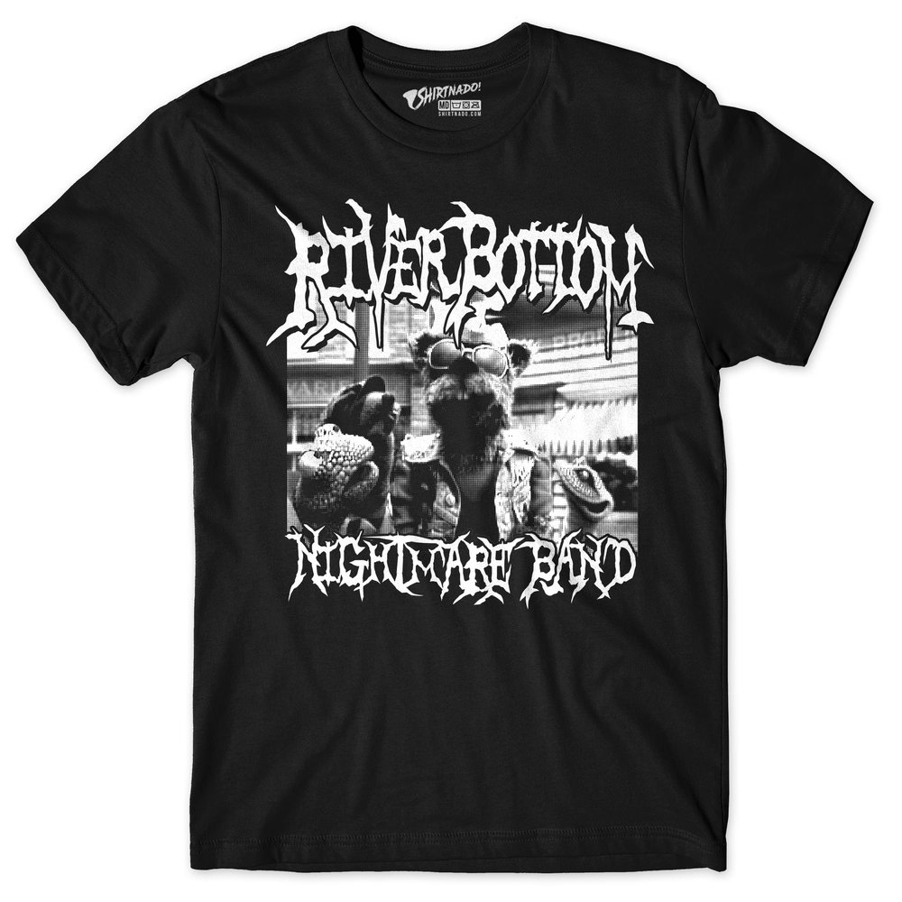River Bottom Nightmare T-Shirt (Small) Black