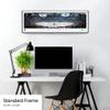 Seattle Kraken, Inaugural Game at Climate Pledge Arena - 40.25x13.75-inch Standard Framed Print by Blakeway Panoramas view 3