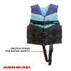Airhead Vibe Life Vest, Closed Sided PFD, Child view 4