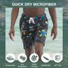 Kanu Surf mens Flex (Regular & Extended Sizes) Swim Trunks, Seagate Black, 3X US view 3