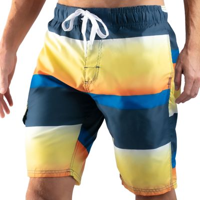 Kanu Surf 9 Bellaire Mens Swim Trunks  UPF 50+ Quick-Dry Swimming Trunks for Men with Pockets & Mesh Lining (Large)