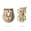 Orpaz MOLLE Attachments for MOLLE Pouch, MOLLE Mag Pouch, MOLLE Backpack and Other MOLLE Accessories (OMS Paddle, Paddle Receiver & MOLLE Insert Desert Tan) view 1