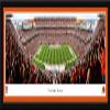 Cleveland Browns (50 yd - day) - 42x15.5-inch Single Mat, Select Framed Picture by Blakeway Panoramas view 1