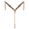 HILASON Western Horse Floral Breast Collar American Leather | for Horses
