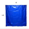 HTTMT- (4.4X6 Feet) 14 Mil Heavy Duty PVC-Coated Tarp Cover for Camping, Awning, Shades, Curtains Tent, Boat, Truck, RV Or Pool Cover Tarpaulin Sheet [P/N: ET-TP01-BLUE] view 2