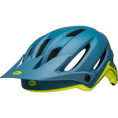 BELL 4Forty MIPS Adult Mountain Bike Helmet - Matte/Gloss Blue/Hi-Viz (2023), Medium (55-59 cm)
