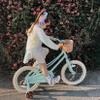 JOYSTAR 18 inch Girls Bike Ages 5-8 Years Old Kids (43"-59" Tall), Kids Bike with Training Wheels & Basket, Kids' Bicycle Mint Green view 4