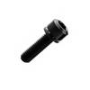 6pcs Titanium Screws M5 X 16mm 18mm 20mm Column Head with Captive Gasket for Bicycle Stem Mountain Bike Ti Bolts Hexagon Socket (Color : Black, Dimensions : M5x20mm 6pcs) view 1