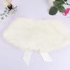 Loloda Flower Girls Faux Fur Wraps Shawl Wedding Bridesmaid Princess Cape Winter Warm Bolero Shrug Beige One Size view 4