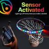 Brightz HoopBrightz LED Basketball Hoop Light - Basketball Gifts for Boys 10 8 12 14 - Light Up Basketball Hoop for Kids - Basketball Accessories for Boys - Outdoor Summer Fun Games for All Ages view 4
